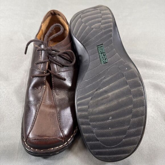 Josef Seibel‎ Shoes Womens US 6 EU 36 Brown Leather L Oxford Lace Up Comfort - Picture 11 of 12